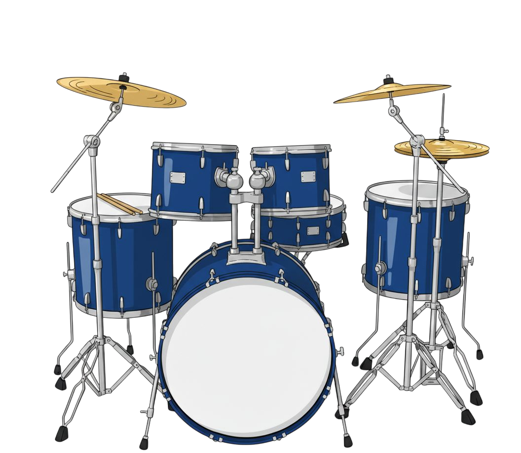 Drum kit logo